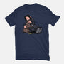 My Best Friend-Womens-Fitted-Tee-zascanauta
