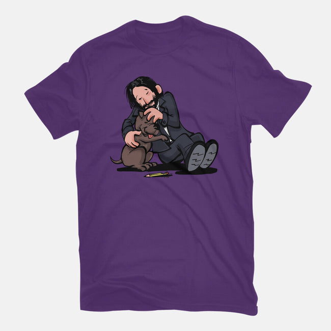 My Best Friend-Womens-Fitted-Tee-zascanauta