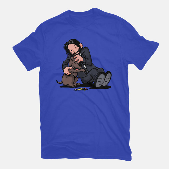 My Best Friend-Unisex-Basic-Tee-zascanauta