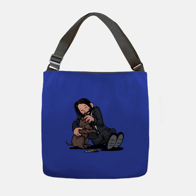 My Best Friend-None-Adjustable Tote-Bag-zascanauta
