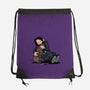 My Best Friend-None-Drawstring-Bag-zascanauta