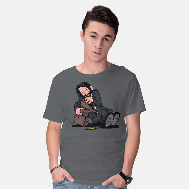 My Best Friend-Mens-Basic-Tee-zascanauta