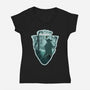 Visit Dagobah-Womens-V-Neck-Tee-palmstreet