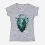 Visit Dagobah-Womens-V-Neck-Tee-palmstreet