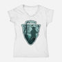 Visit Dagobah-Womens-V-Neck-Tee-palmstreet