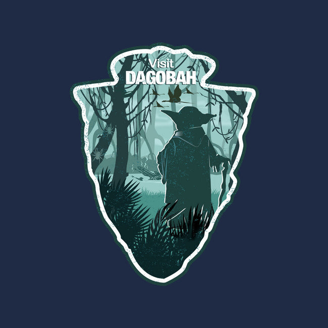 Visit Dagobah-Womens-Fitted-Tee-palmstreet