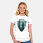 Visit Dagobah-Womens-Fitted-Tee-palmstreet