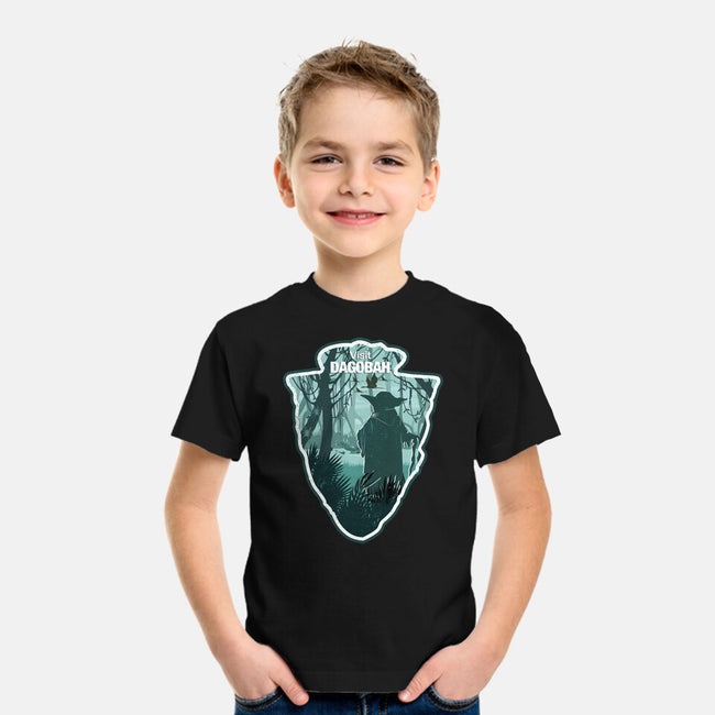 Visit Dagobah-Youth-Basic-Tee-palmstreet