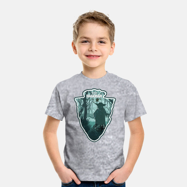 Visit Dagobah-Youth-Basic-Tee-palmstreet