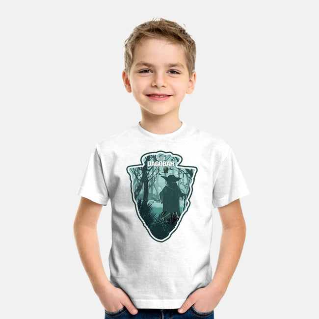 Visit Dagobah-Youth-Basic-Tee-palmstreet