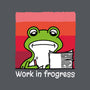 Work In Frogress-None-Glossy-Sticker-imisko