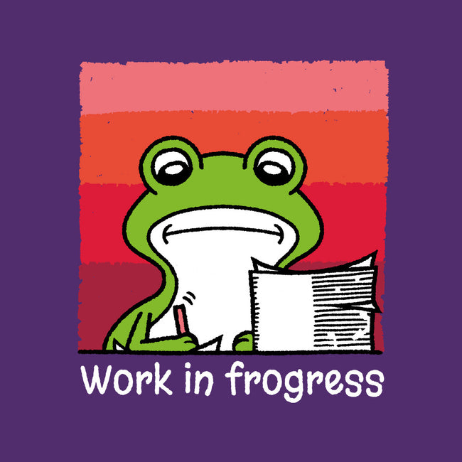 Work In Frogress-Mens-Premium-Tee-imisko