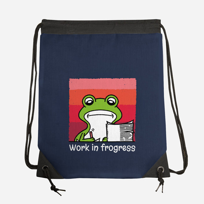 Work In Frogress-None-Drawstring-Bag-imisko