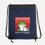 Work In Frogress-None-Drawstring-Bag-imisko