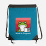 Work In Frogress-None-Drawstring-Bag-imisko