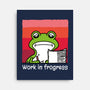 Work In Frogress-None-Stretched-Canvas-imisko