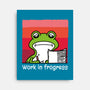 Work In Frogress-None-Stretched-Canvas-imisko