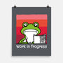 Work In Frogress-None-Matte-Poster-imisko