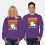 Work In Frogress-Unisex-Crew Neck-Sweatshirt-imisko