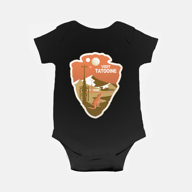 Visit Tatooine-Baby-Basic-Onesie-palmstreet