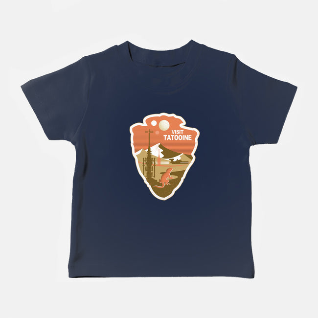 Visit Tatooine-Baby-Basic-Tee-palmstreet