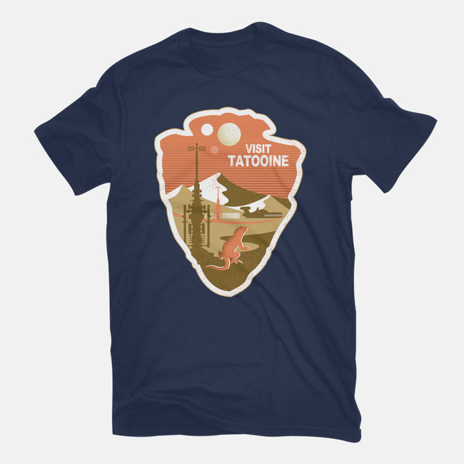 Visit Tatooine-Unisex-Basic-Tee-palmstreet