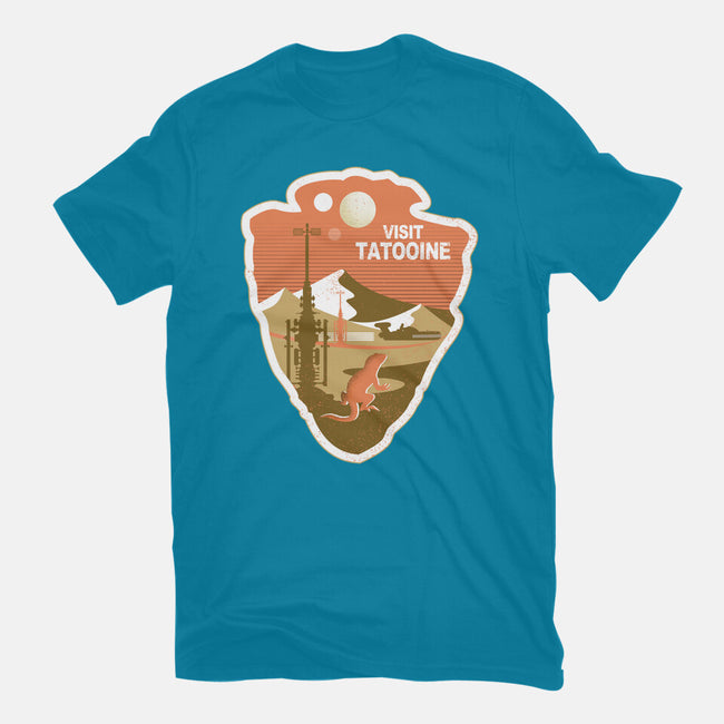 Visit Tatooine-Unisex-Basic-Tee-palmstreet