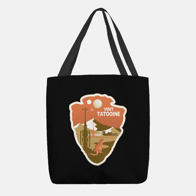 Visit Tatooine-None-Basic Tote-Bag-palmstreet