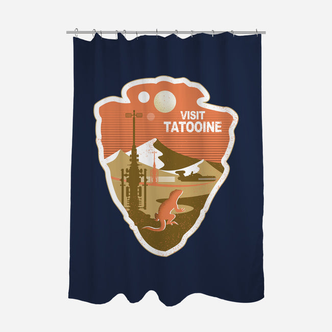Visit Tatooine-None-Polyester-Shower Curtain-palmstreet