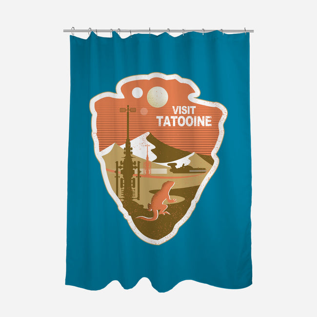 Visit Tatooine-None-Polyester-Shower Curtain-palmstreet