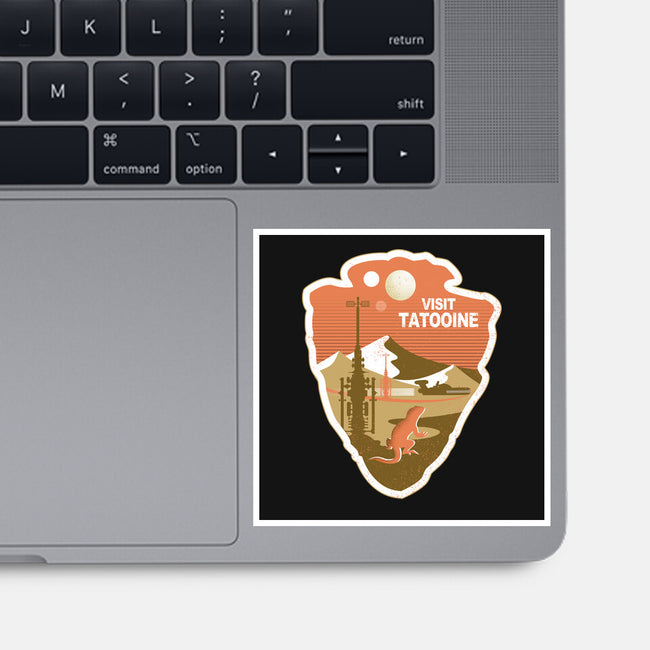 Visit Tatooine-None-Glossy-Sticker-palmstreet