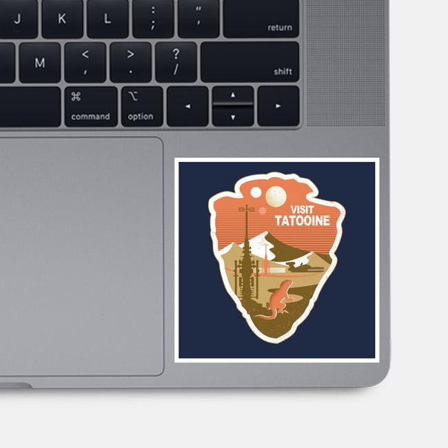 Visit Tatooine-None-Glossy-Sticker-palmstreet