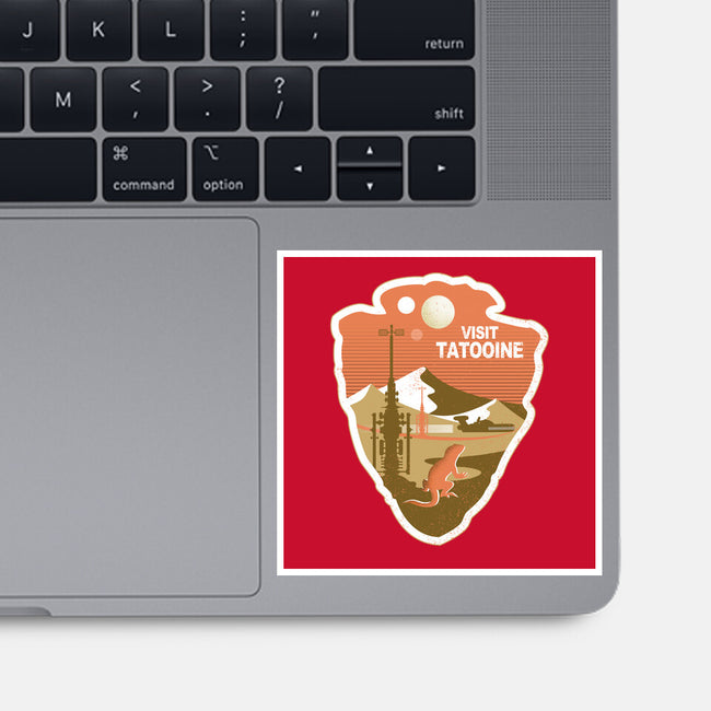 Visit Tatooine-None-Glossy-Sticker-palmstreet