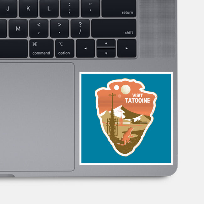Visit Tatooine-None-Glossy-Sticker-palmstreet