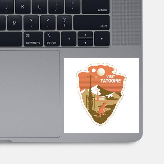 Visit Tatooine-None-Glossy-Sticker-palmstreet