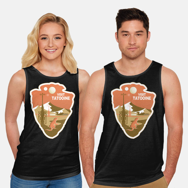 Visit Tatooine-Unisex-Basic-Tank-palmstreet