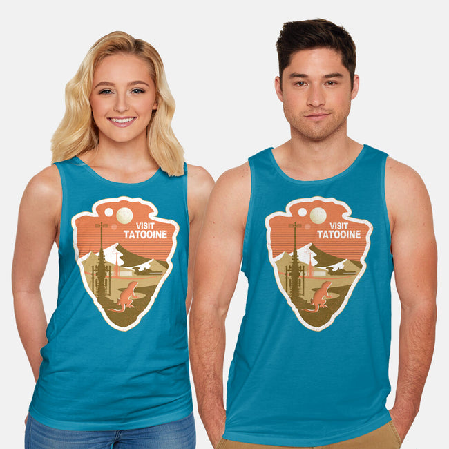Visit Tatooine-Unisex-Basic-Tank-palmstreet