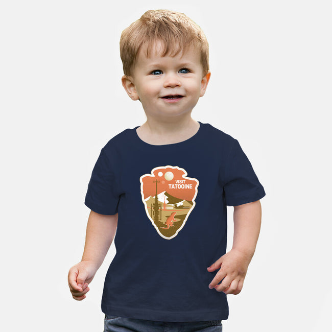 Visit Tatooine-Baby-Basic-Tee-palmstreet