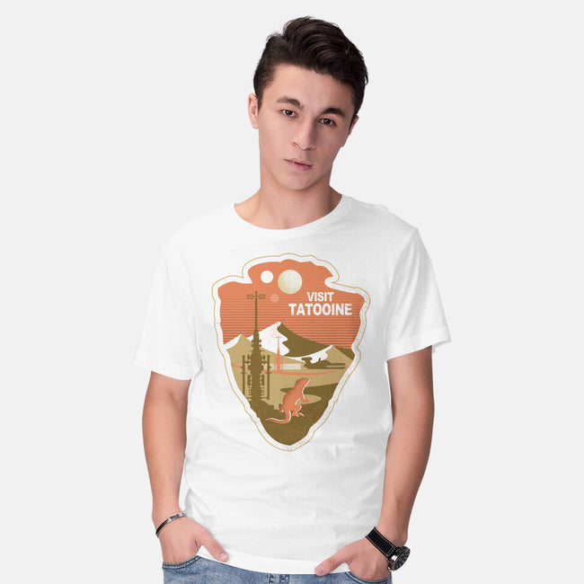 Visit Tatooine-Mens-Basic-Tee-palmstreet