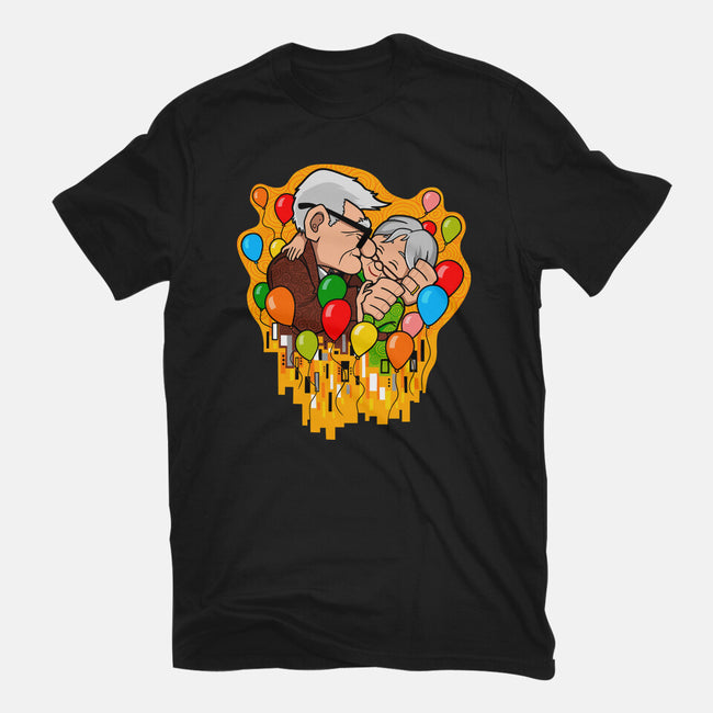 Balloon Kiss-Womens-Basic-Tee-jasesa