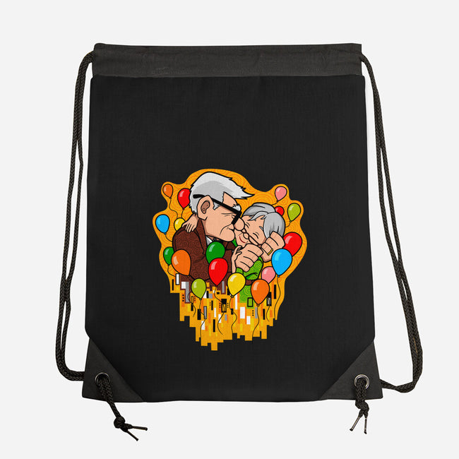 Balloon Kiss-None-Drawstring-Bag-jasesa