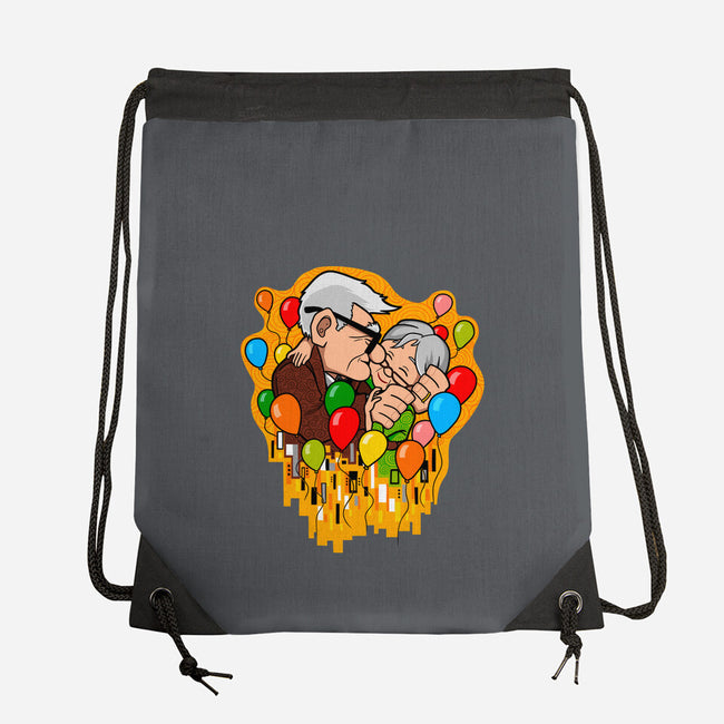 Balloon Kiss-None-Drawstring-Bag-jasesa