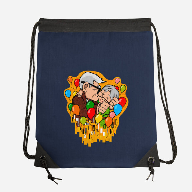 Balloon Kiss-None-Drawstring-Bag-jasesa