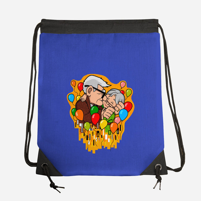 Balloon Kiss-None-Drawstring-Bag-jasesa