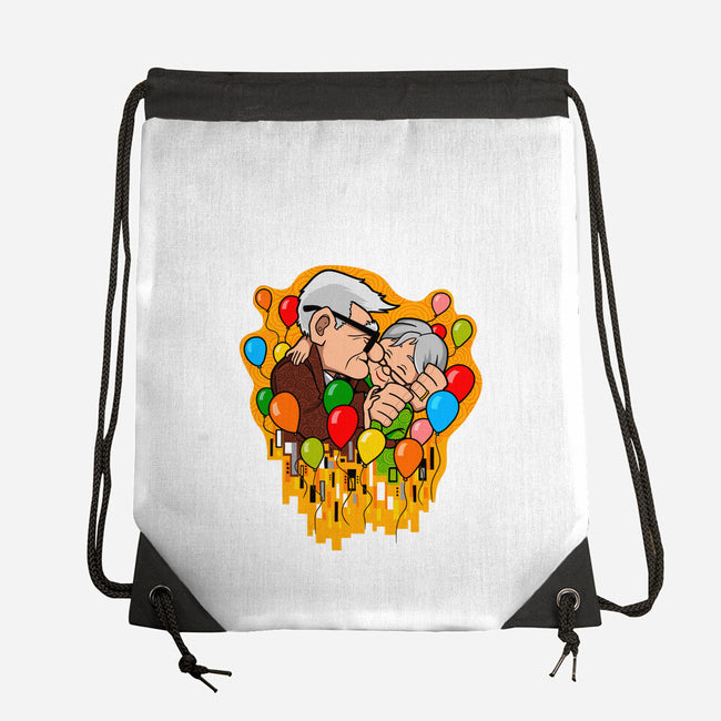 Balloon Kiss-None-Drawstring-Bag-jasesa