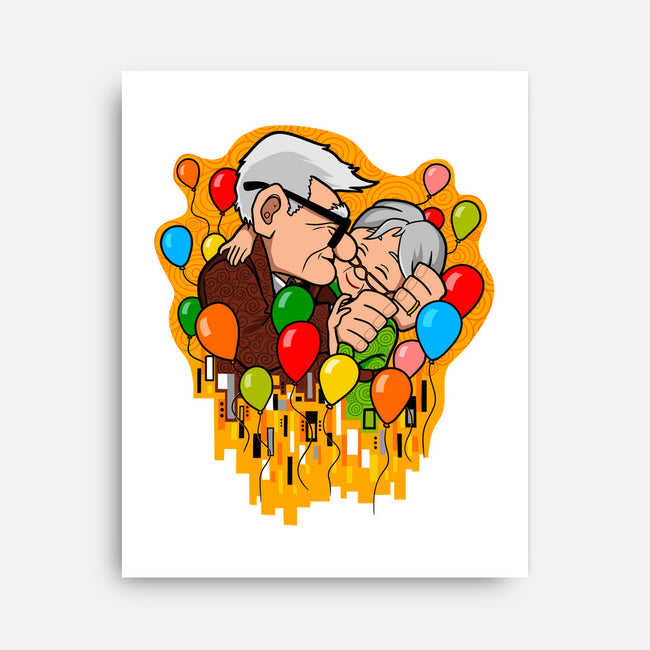 Balloon Kiss-None-Stretched-Canvas-jasesa