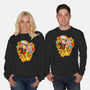 Balloon Kiss-Unisex-Crew Neck-Sweatshirt-jasesa