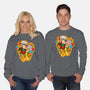 Balloon Kiss-Unisex-Crew Neck-Sweatshirt-jasesa