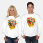 Balloon Kiss-Unisex-Crew Neck-Sweatshirt-jasesa