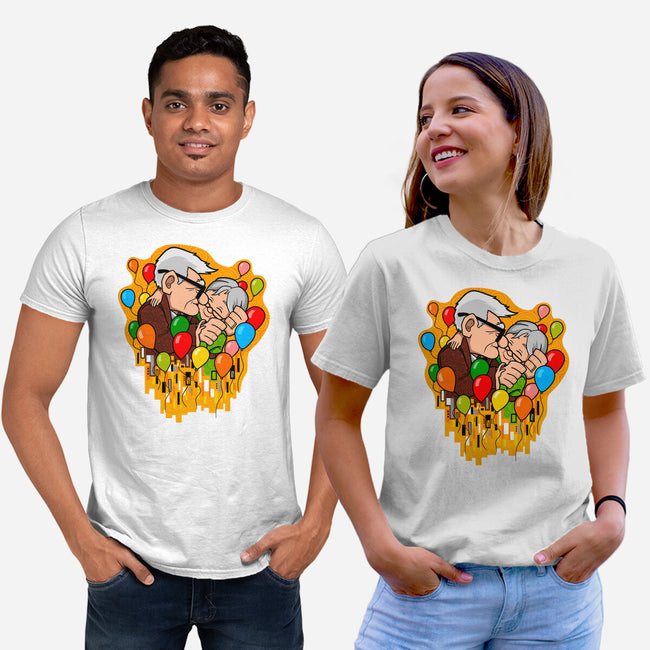 Balloon Kiss-Unisex-Basic-Tee-jasesa